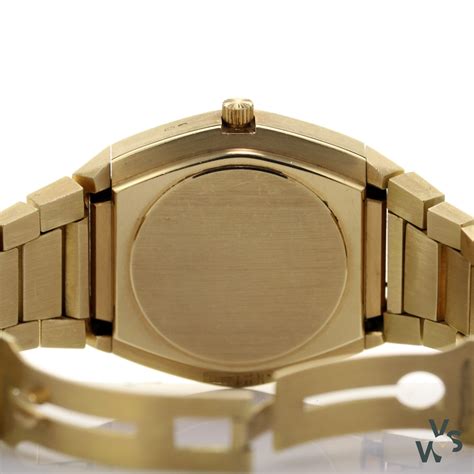 Rolex Beta 21 Extremely Rare 18k Solid Gold 'Texan' Quartz 